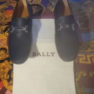 Bally | Shoes | Bally Druilo Perforated Leather Loafers  display picture 2